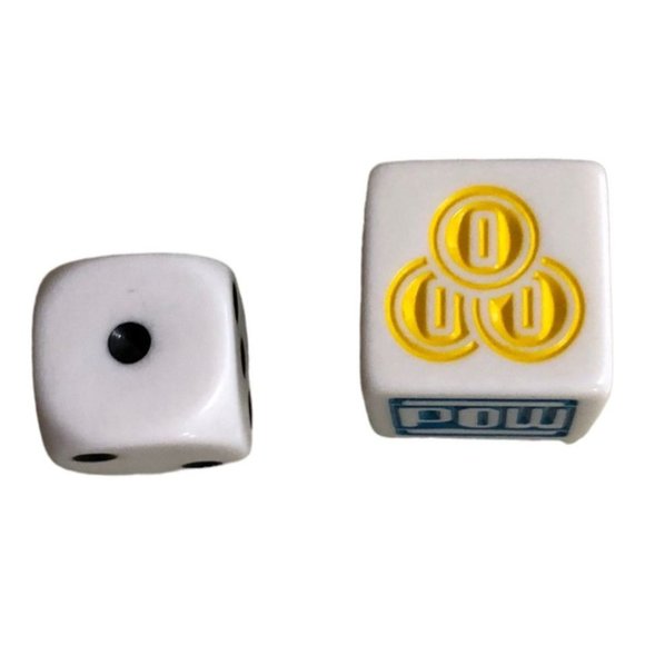 Monopoly Gamer Replacement Parts 2 Pieces Mario Kart Dice - Picture 4 of 9